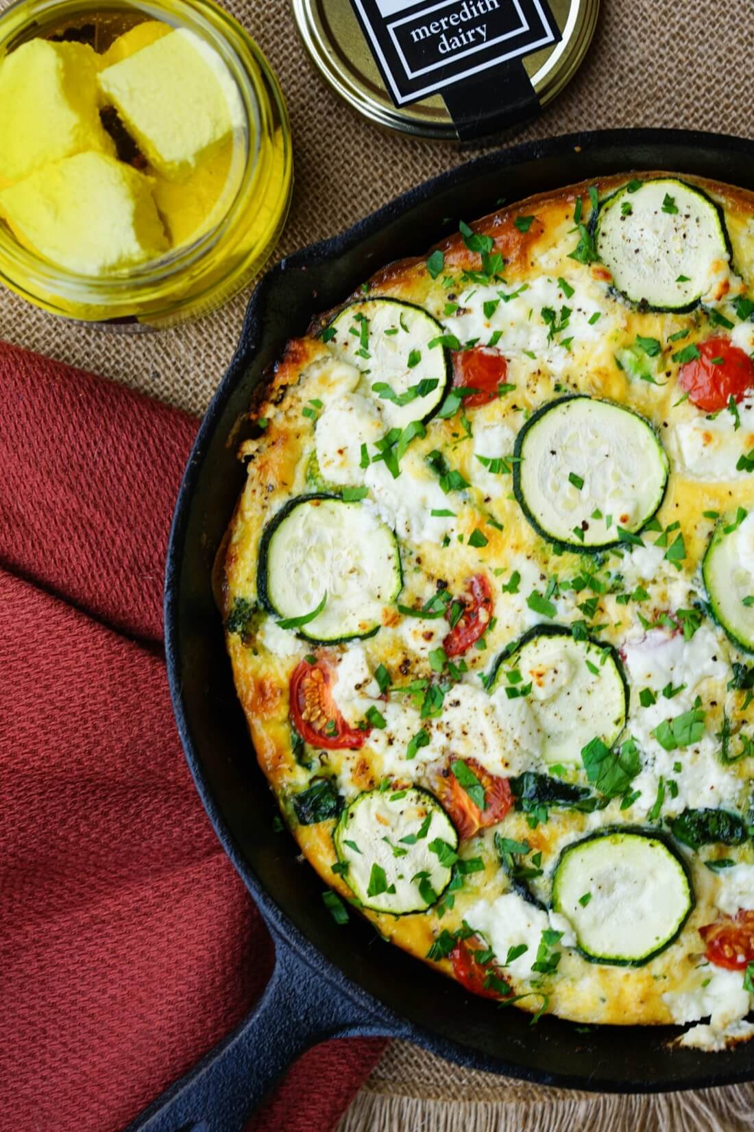 Photo of Easy Frittata with Goat Cheese