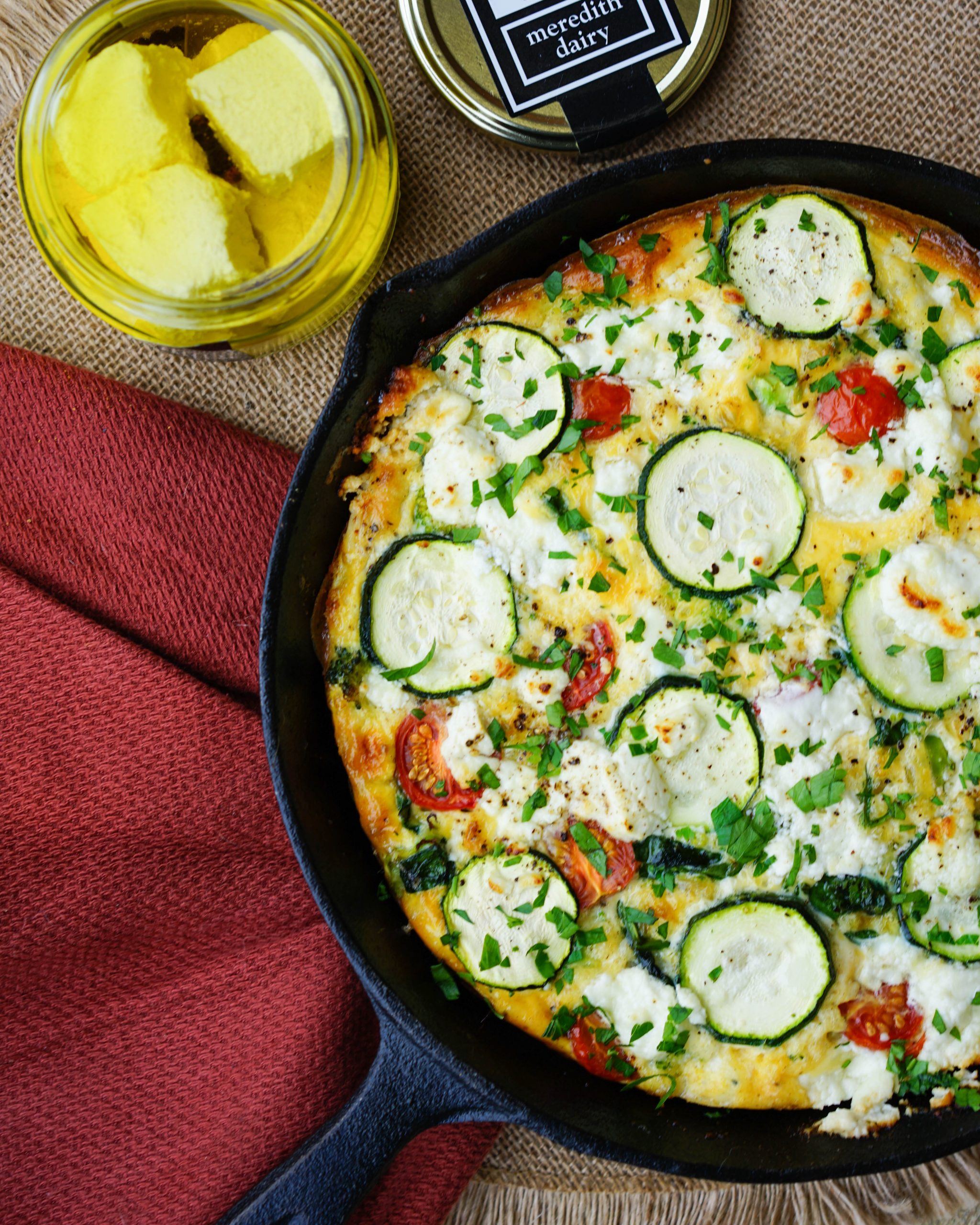 Photo of Easy Frittata with Goat Cheese