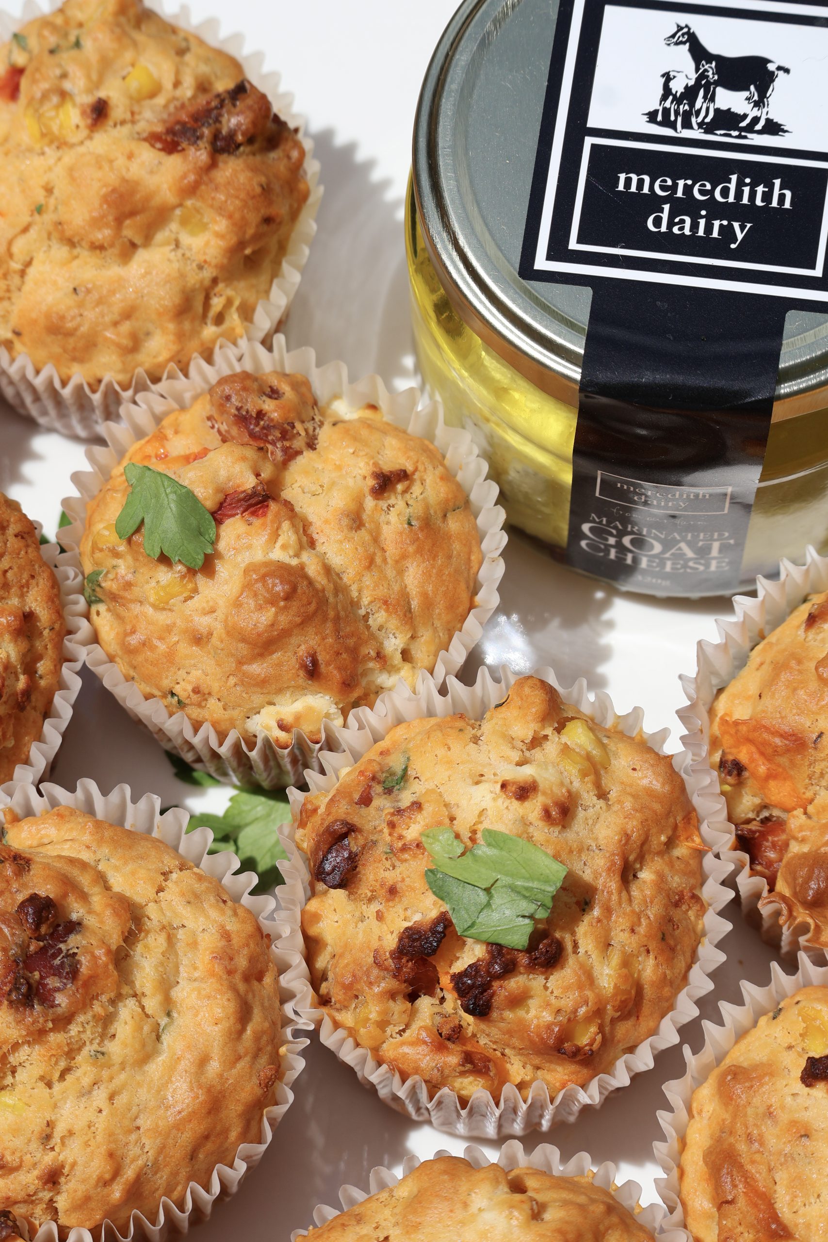 Photo of Savoury Muffins with Goat Cheese