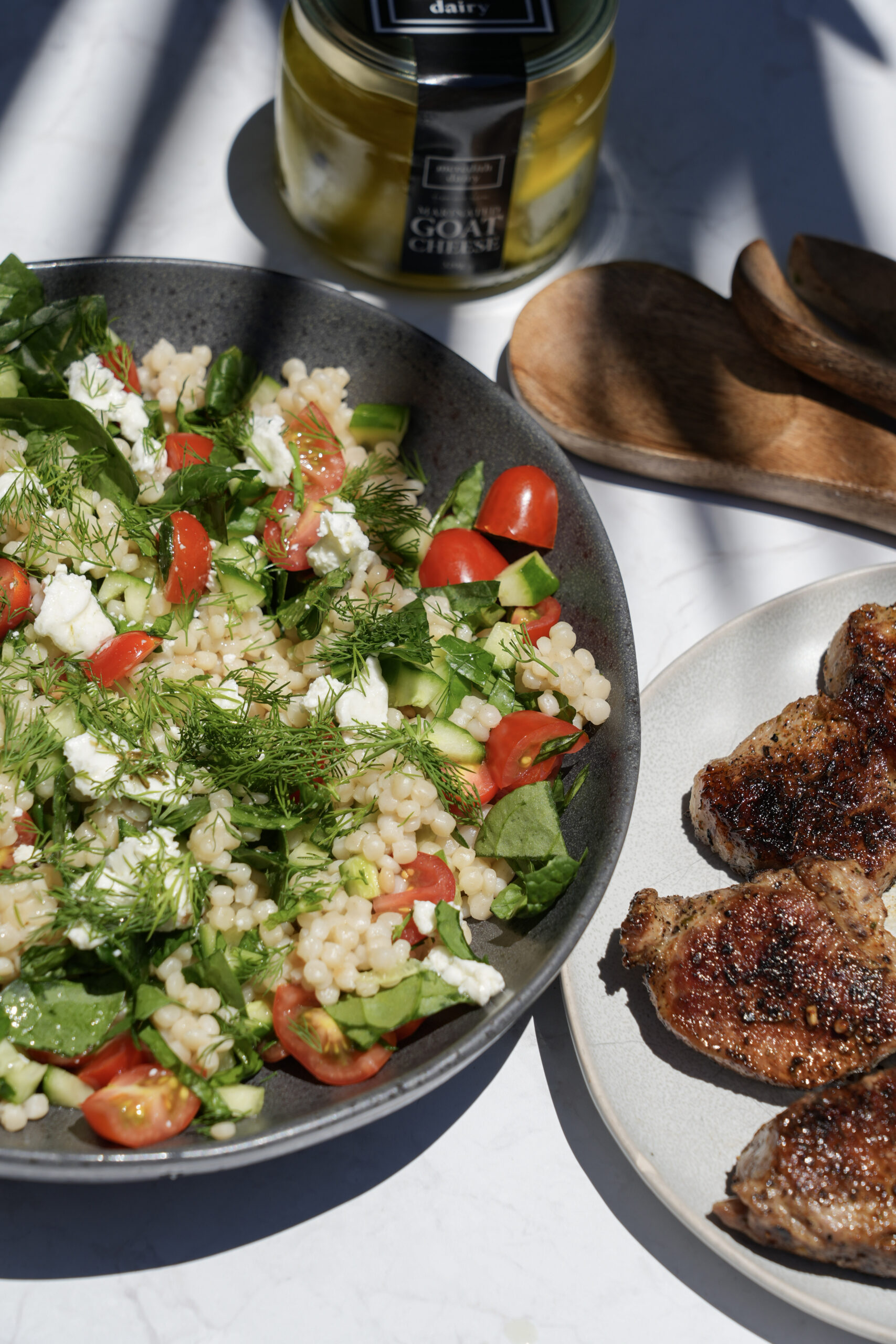 Photo of Couscous and Goat Cheese Salad