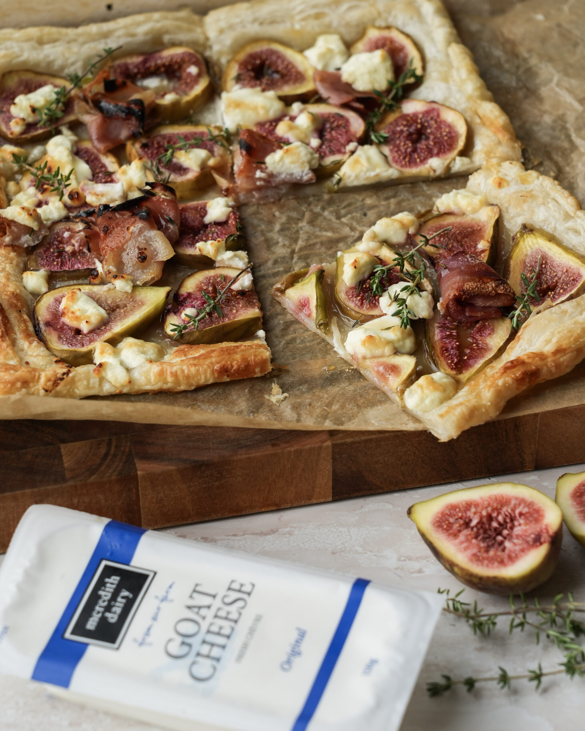 Photo of Fig, Prosciutto and Goat Cheese Tart